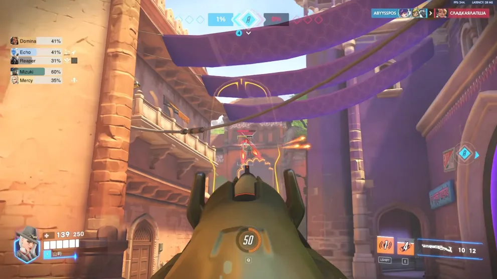Overwatch 2 Cheat Hotkeys Overwatch 2 multi-target ESP overlay during match
